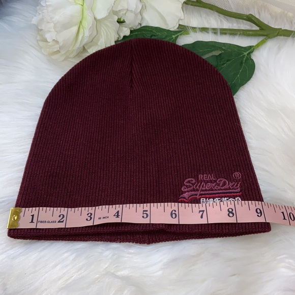 Unisex SuperDry Orange Label Beanie Winter Hat - Picture 14 of 14